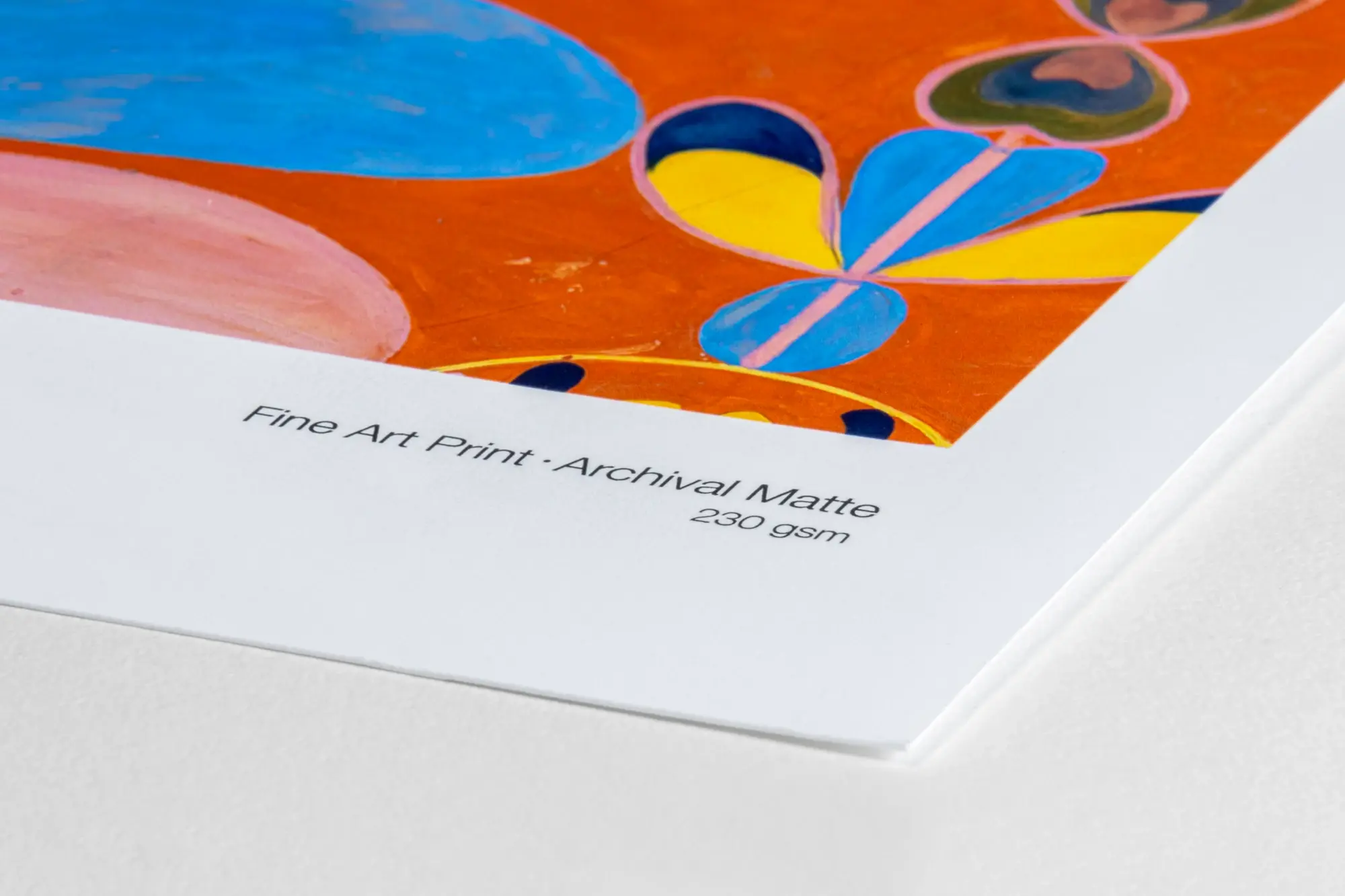 Fine art print on Archival Matte 230 gsm paper